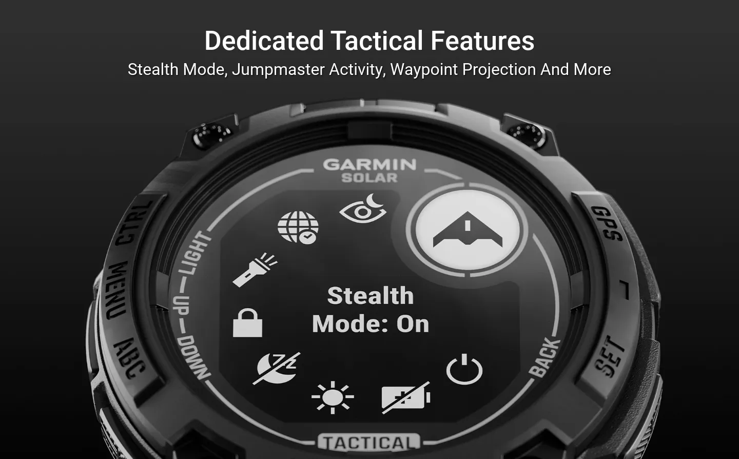 Garmin Instinct Solar Tactical 50 mm