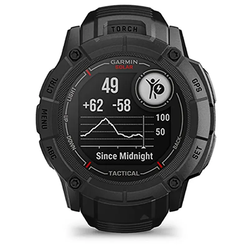 garmin instinct 2x solar tactical body battery