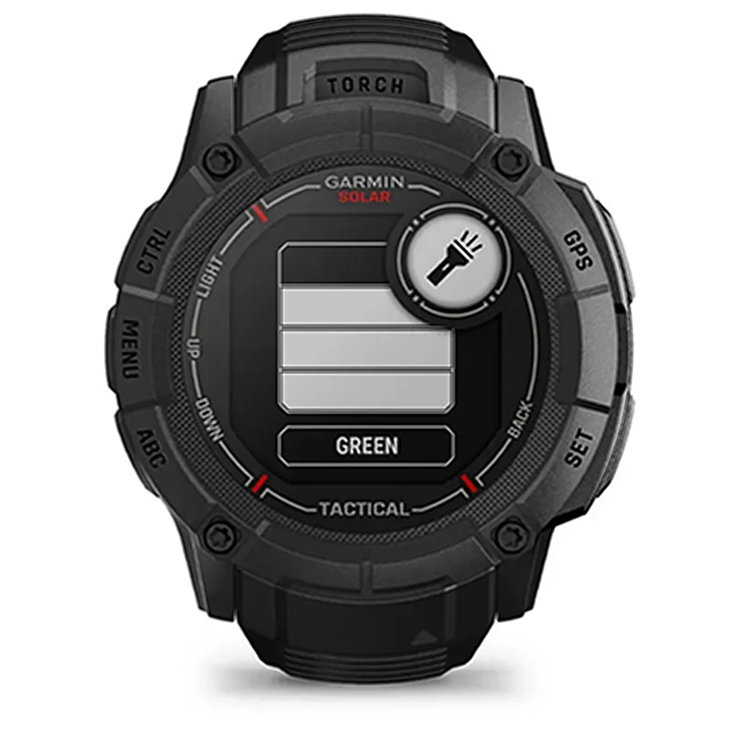 garmin instinct 2x solar tactical builtin flashlight