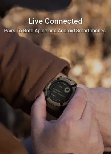 garmin instinct 2x solar tactical connect features mobile