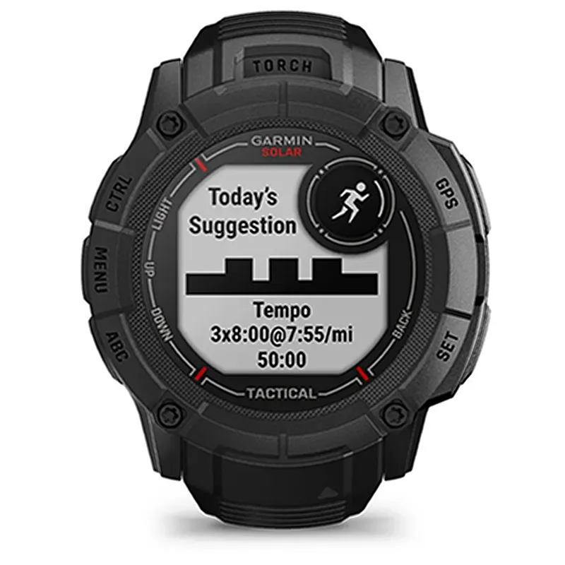 garmin instinct 2x solar tactical daily suggested workout