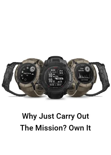 garmin instinct 2x solar tactical health features mobile