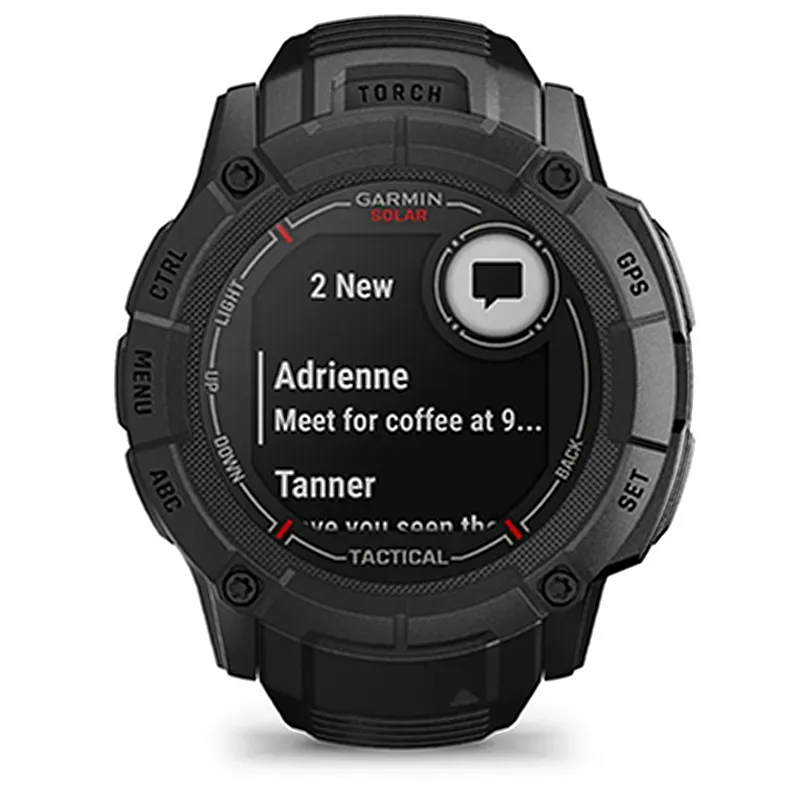 garmin instinct 2x solar tactical smart notifications